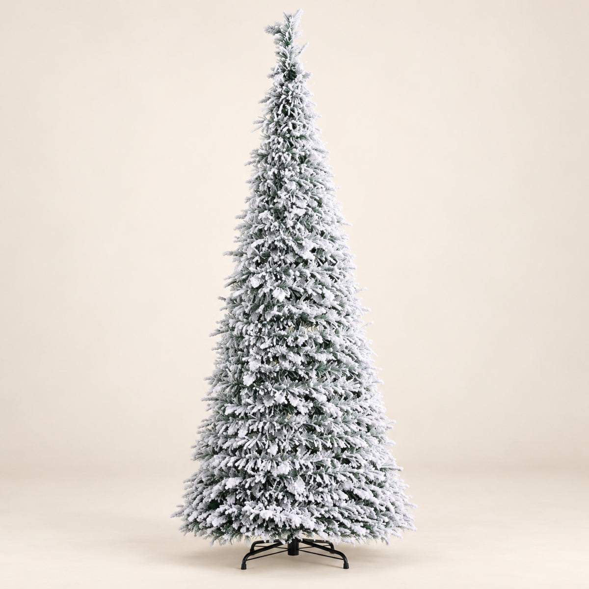 Árbol de Navidad Nevado Plegable Efecto Pino (1,5 m)