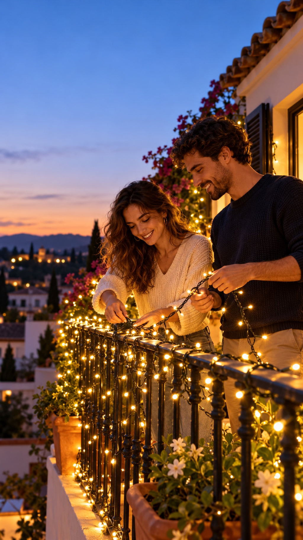 Guirnalda de Luces LED Exterior Blanco Cálido (10, 20 o 30 m) en familia