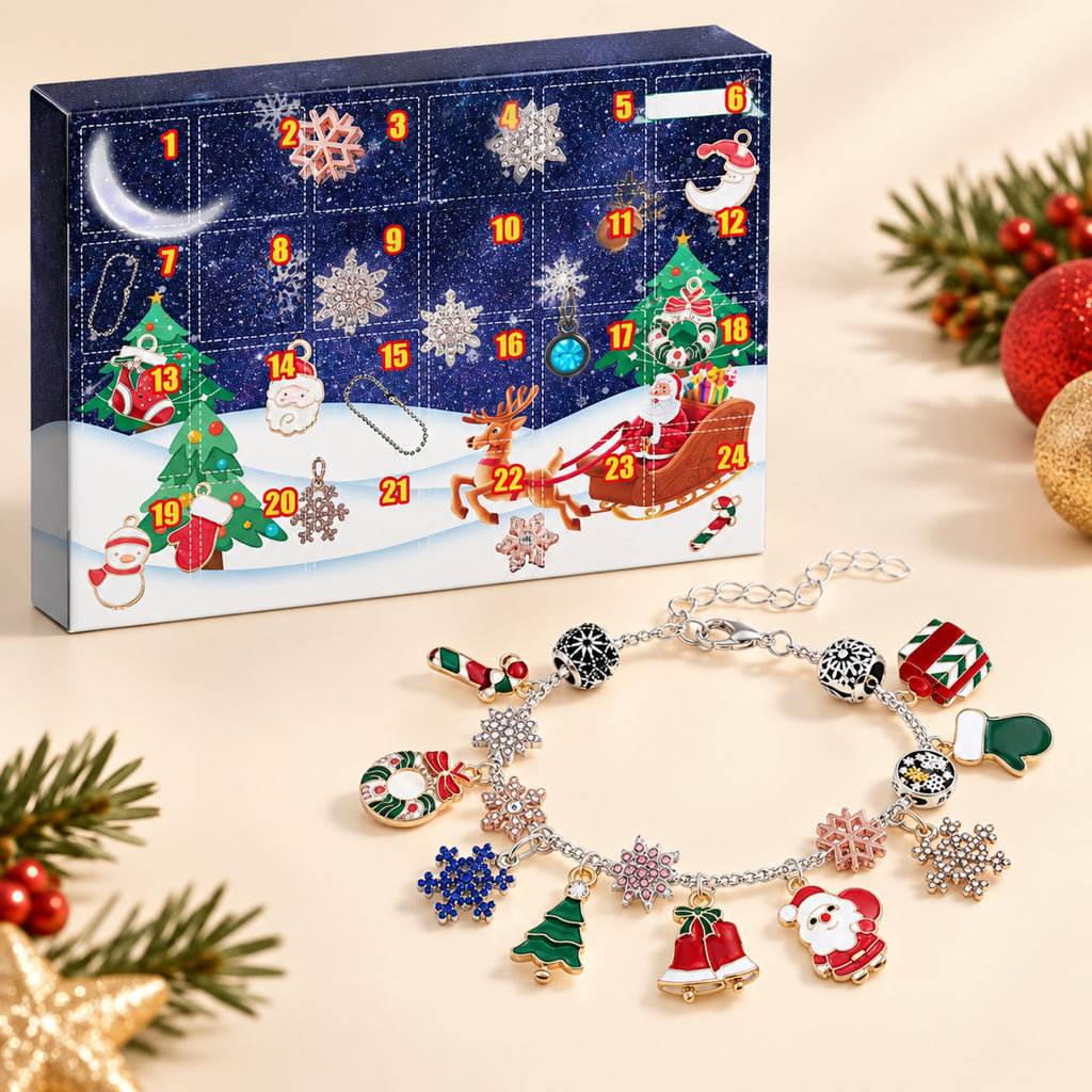 Calendario de adviento de pulseras para niños