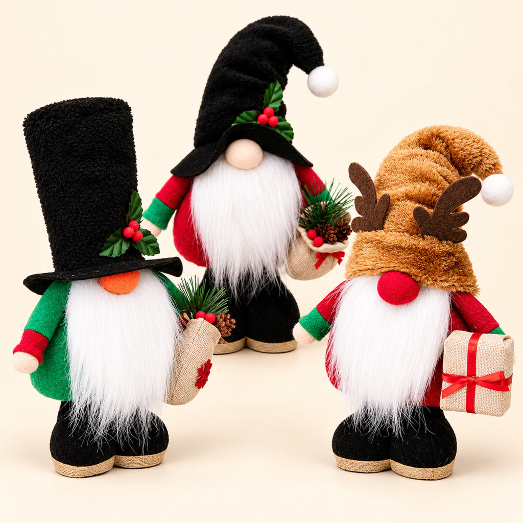 Gnomo navideño decorativo