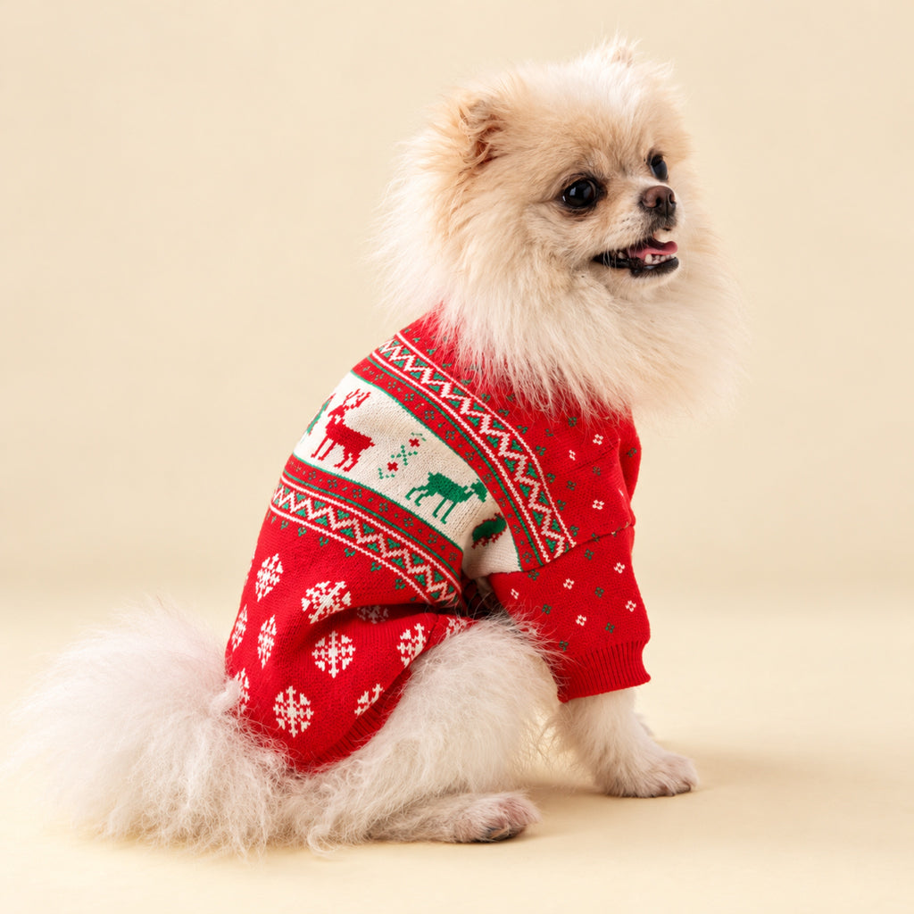Jersey navideño para perro
